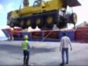 Epic Crane Fail Video: Crane Drops Another Crane